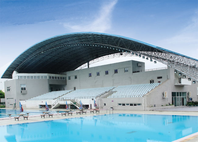 晋江游泳馆网架