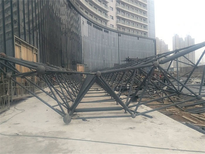 晋江万豪酒店雨棚网架